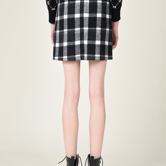 Plaid Check Mini Skirt - Picture 3 of 3